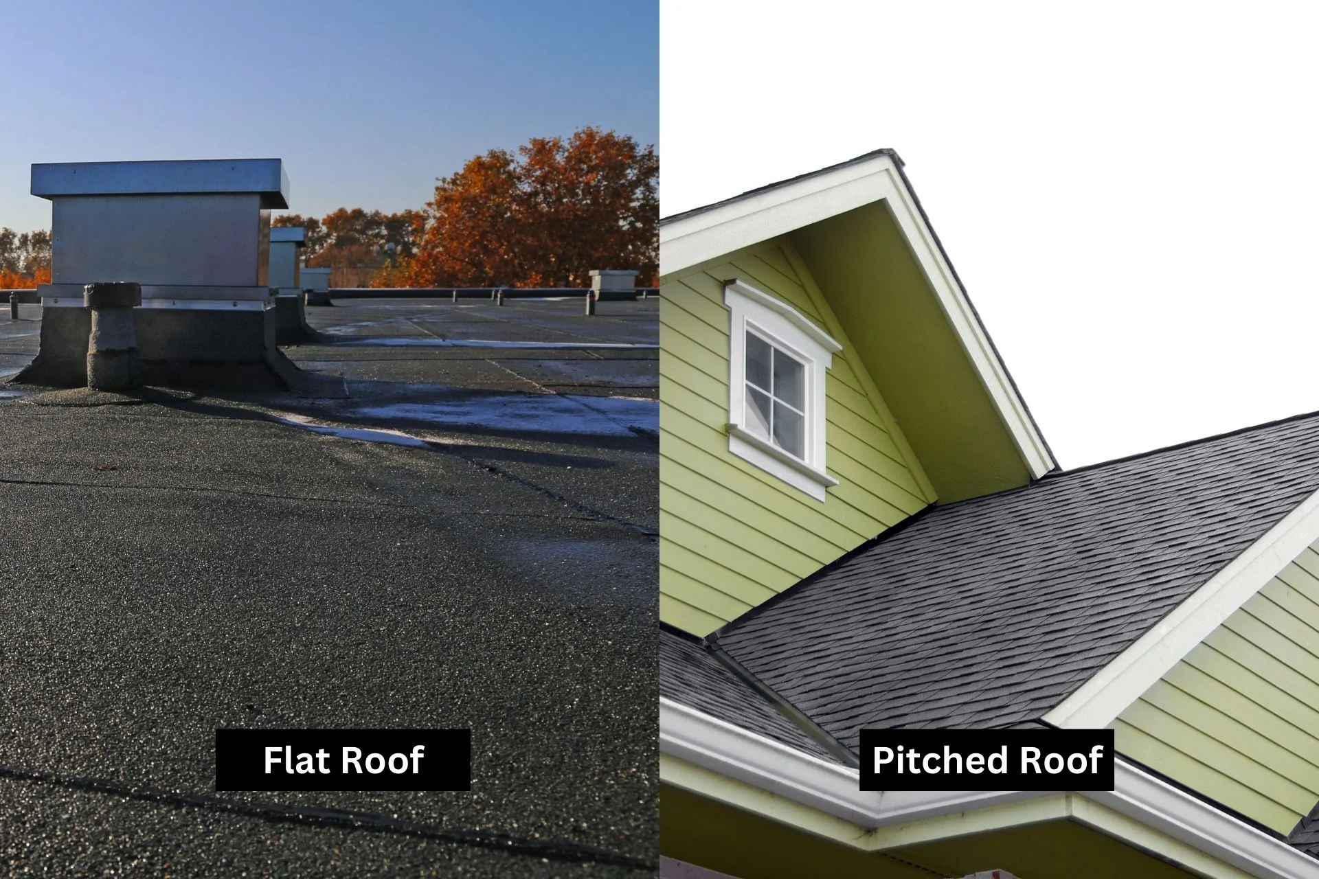 Pitched Vs. Flat Roofing